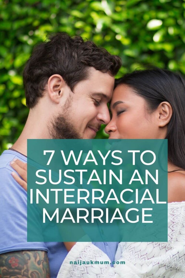 Ways to sustain an interracial marriage