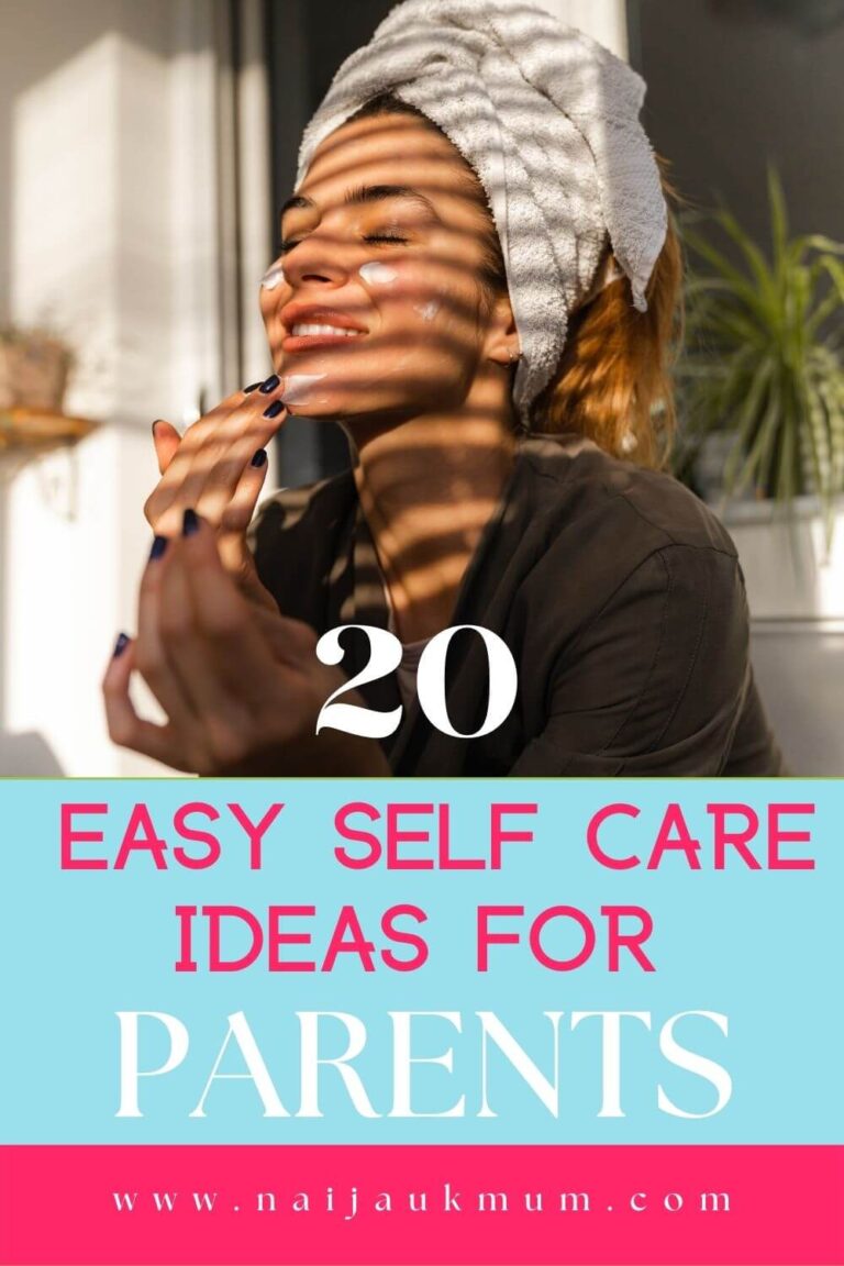 Easy Self Care Ideas For Parents